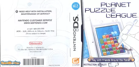 manual for Planet Puzzle League